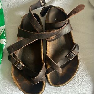 Strappy Birkenstocks Women